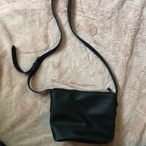 Small black cross-body purse